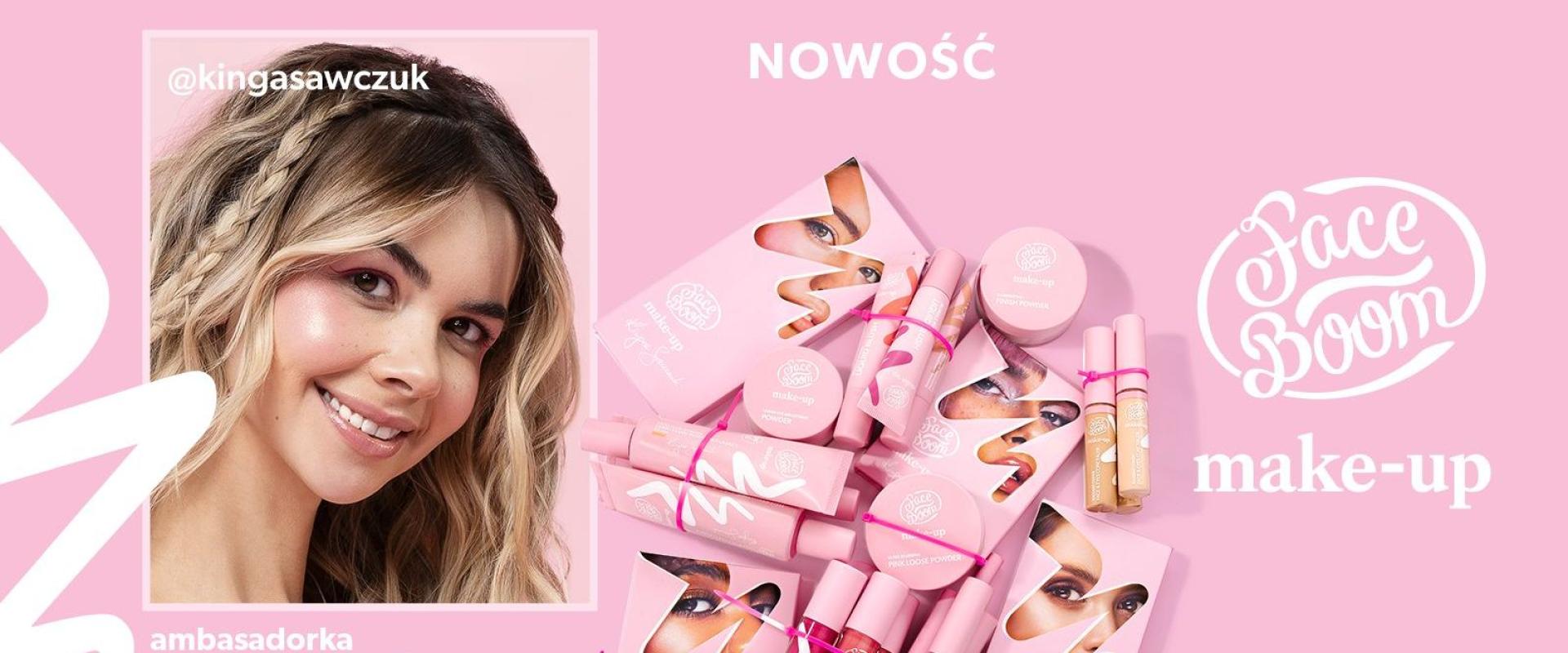 FaceBoom wprowadza pierwszą w historii marki linię kosmetyków do makijażu